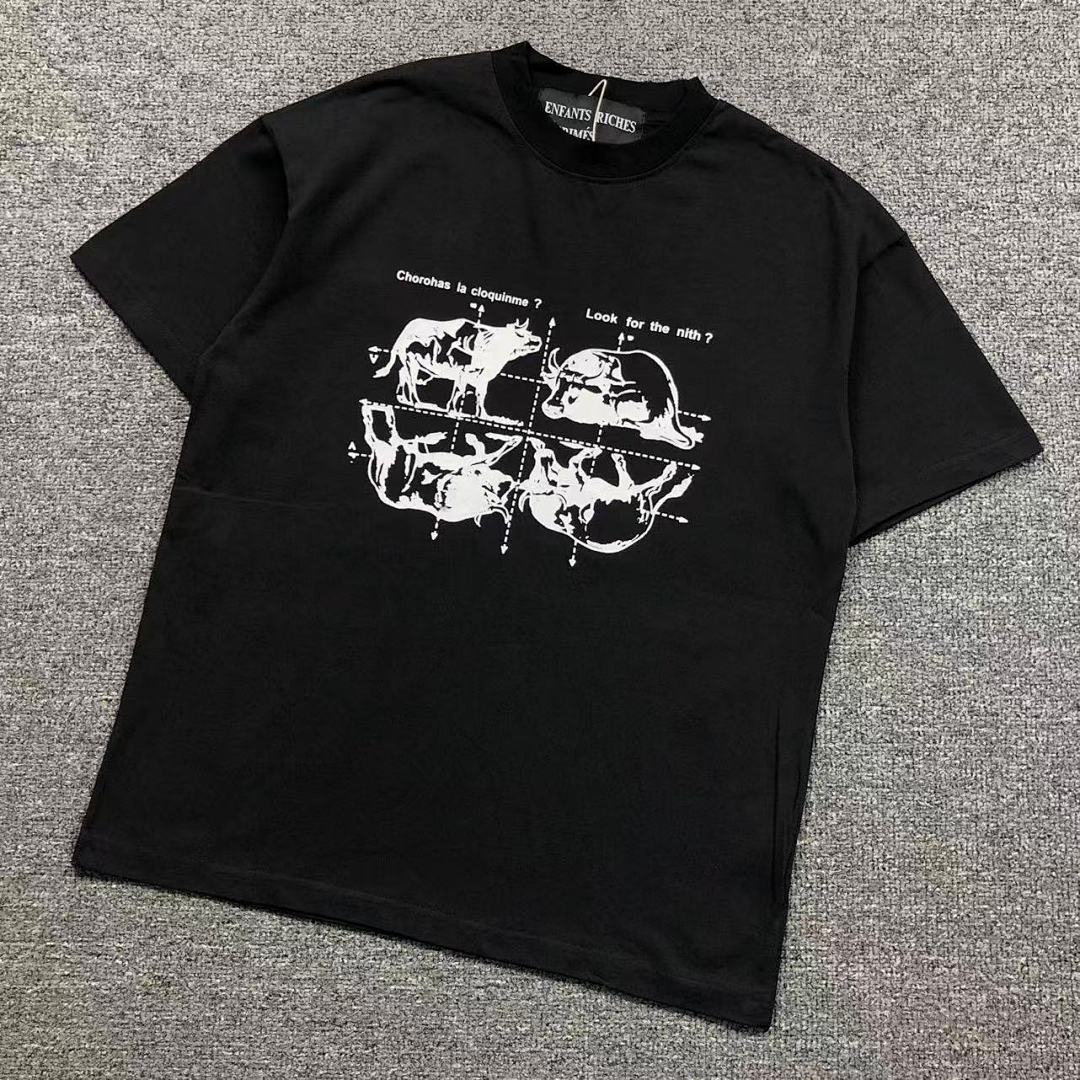 Chanel 85 ENFANTS RICHES DEPRIMES T-SHIRT 42012442162 (Im 170Cm 60Kg I Wear Size S In The Phot)