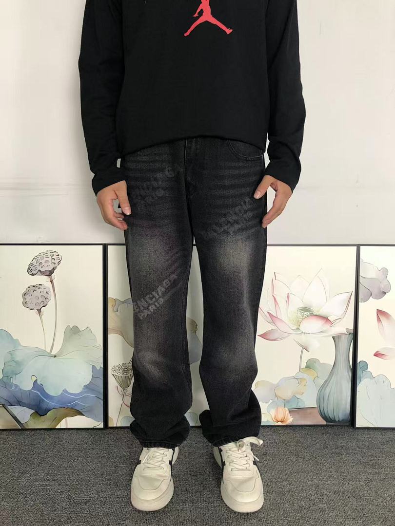 Balenciaga 245 B⭐L⭐⭐⭐IA⭐A TROUSERS 3111080705 (Im 170Cm 60Kg I Wear Size 32 In The Phot) - Image 3