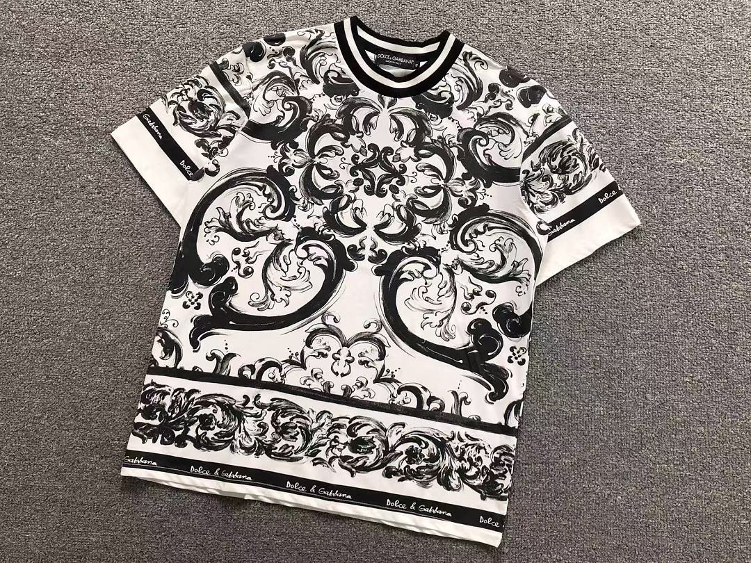 Dolce & Gabbana 185 D⭐LC⭐ GA⭐⭐A⭐A T-SHIRT 22041536125 (Im 170Cm 60Kg I Wear Size 48 In The Phot) - Image 8