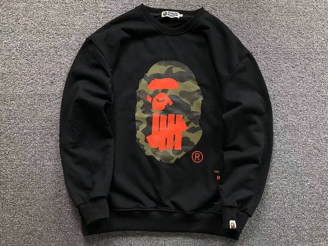 Bape 115 BAPE UNDEFEATED HOODIE 4111150498 (Im 170Cm 60Kg I Wear Size M In The Phot) - Image 13