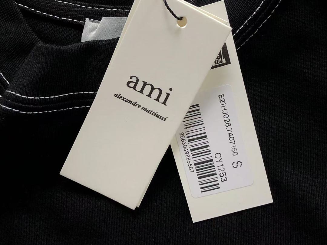 AMI 98 AMI T-SHIRT 3205180817 (Im 170Cm 65Kg I Wear Size S In The Phot) - Image 21
