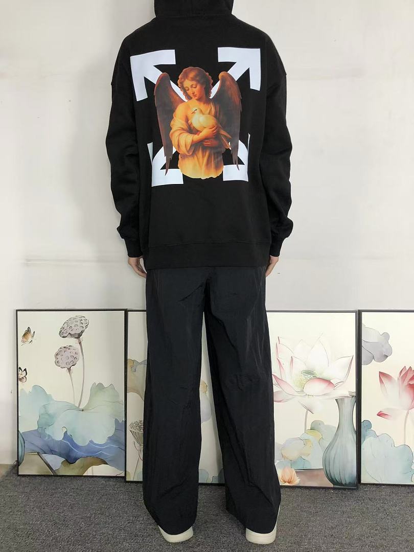 Off-White 165 OFF-WHITE HOODIE 3209050419 (Im 170Cm 60Kg I Wear Size M In The Phot) - Image 4