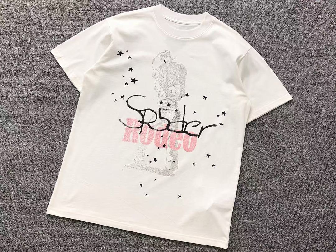 Sp5der 106 SP5DER TRAVIS SCOTT T-SHIRT - Image 4