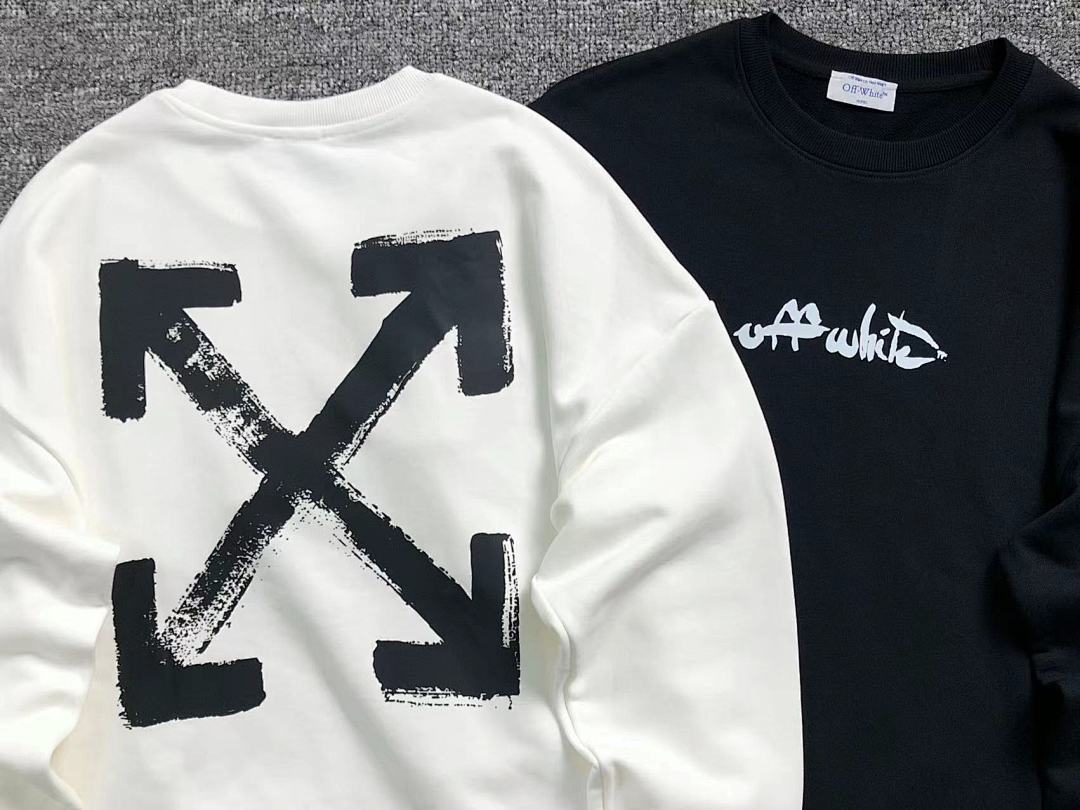 Off-White 136 OFF-WHITE (WHITE HOODIE) - Image 4