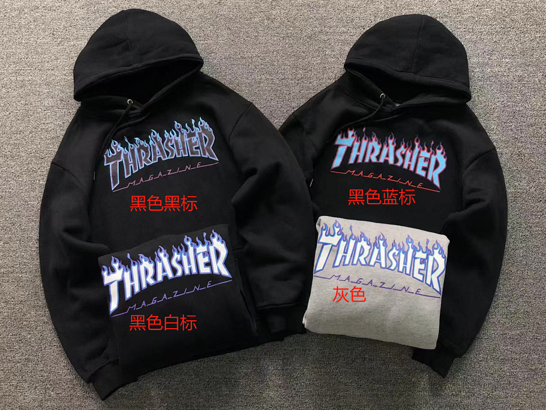 Thrasher 98 THRASHER HOODIE 5101018121 (Im 170Cm 60Kg I Wear Size M In The Phot) - Image 2