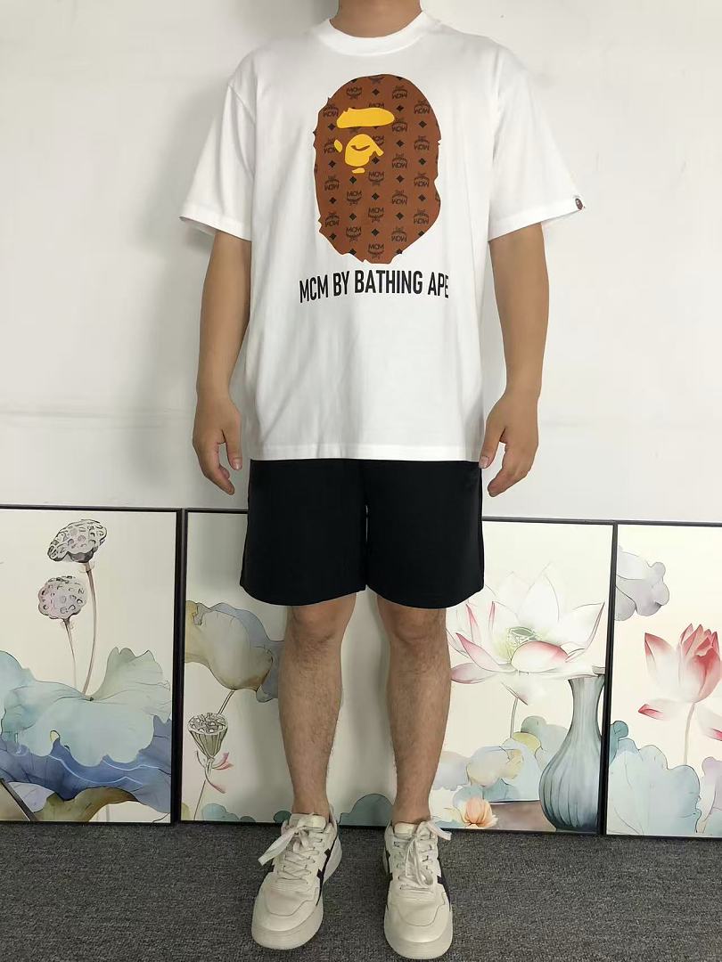 Bape 85 BAPE M⭐M T-SHIRT 124151131 (Im 170Cm 65Kg I Wear Size M In The Phot) - Image 3