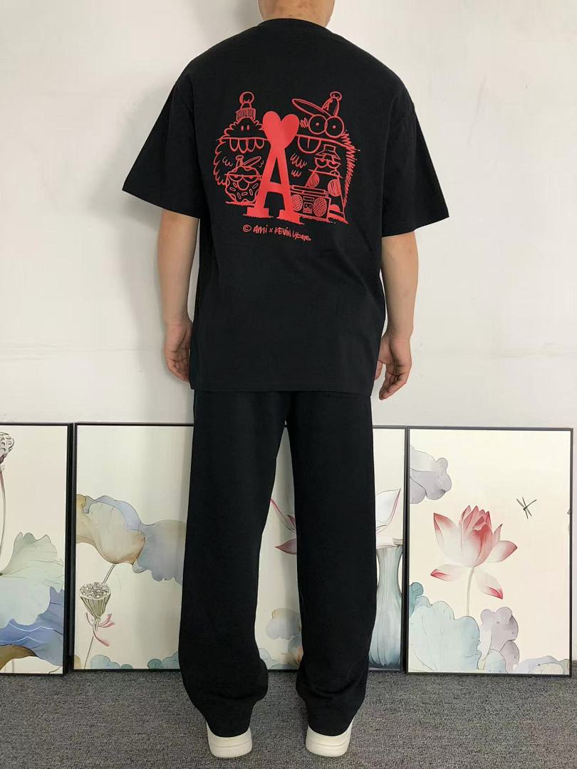 AMI 95 AMI T-SHIRT 3203201821 (Im 170Cm 60Kg I Wear Size M In The Phot) - Image 4