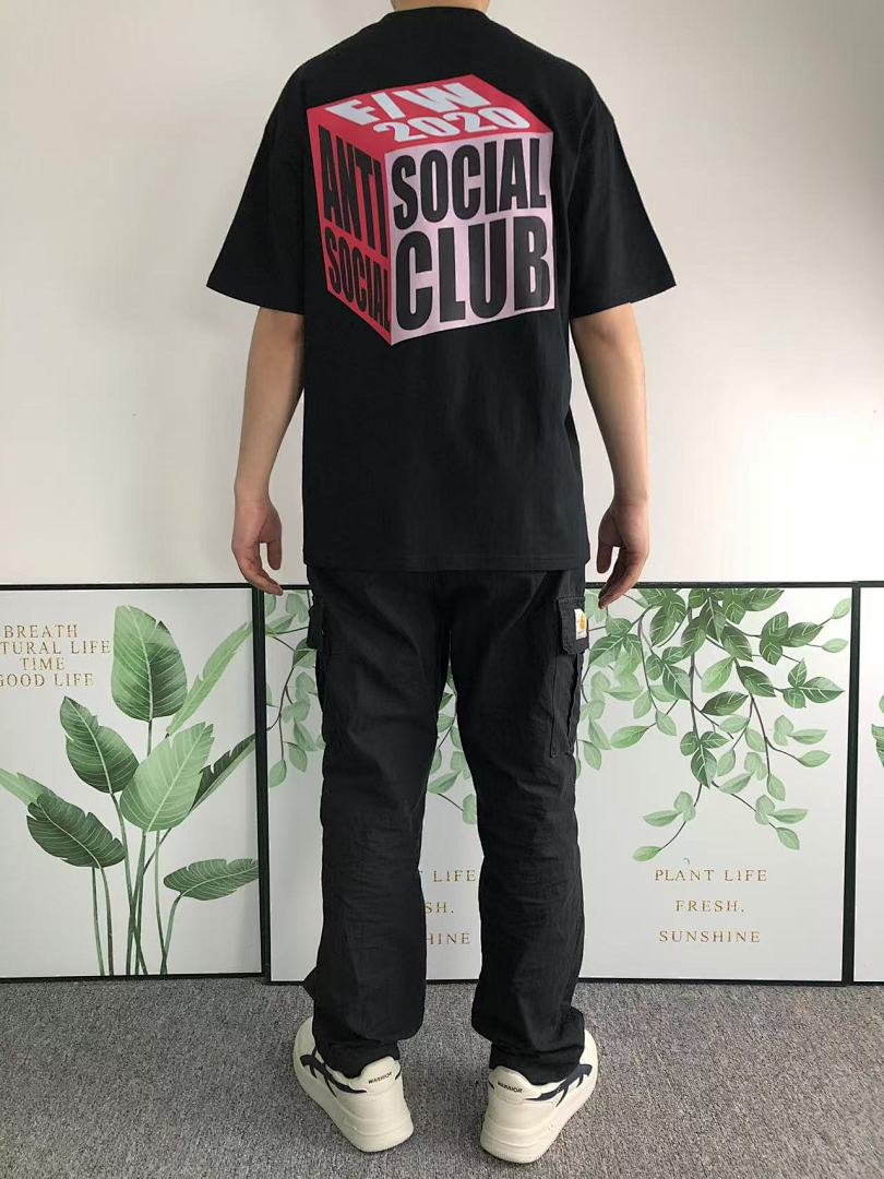 Christian Louboutin 85 ANTI SOCIAL CLUB T-SHIRT 31142102 (Im 170Cm 57Kg I Wear Size M In The Phot) - Image 4