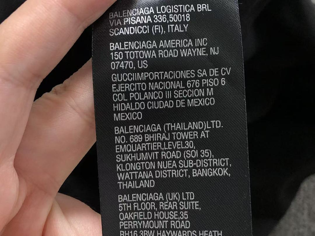 Balenciaga 125 B⭐L⭐⭐⭐IA⭐A T-SHIRT 42032801163 (Im 170Cm 60Kg I Wear Size XS In The Phot) - Image 29