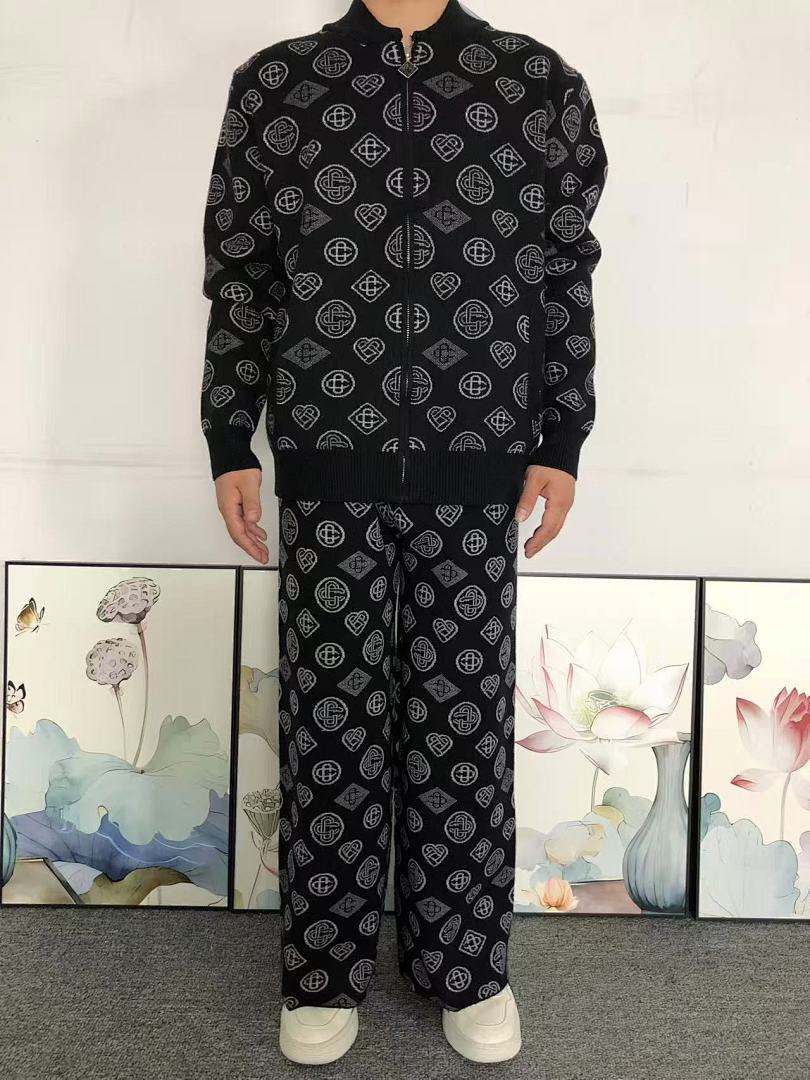 Casablanca 480 CASABLANCA SWEATER TROUSERS 5100411127 (Im 170Cm 60Kg I Wear Size M In The Phot) - Image 4