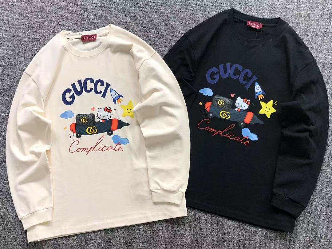 Gucci 128 G⭐C⭐I LONG SLEEVED 3108042821 (Im 170Cm 60Kg I Wear Size S In The Phot) - Image 5