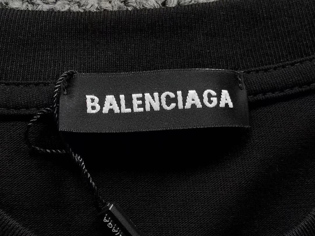 Balenciaga 113 B⭐L⭐⭐⭐IA⭐A T-SHIRT 5261104147 (Im 170Cm 60Kg I Wear Size M In The Phot) - Image 19