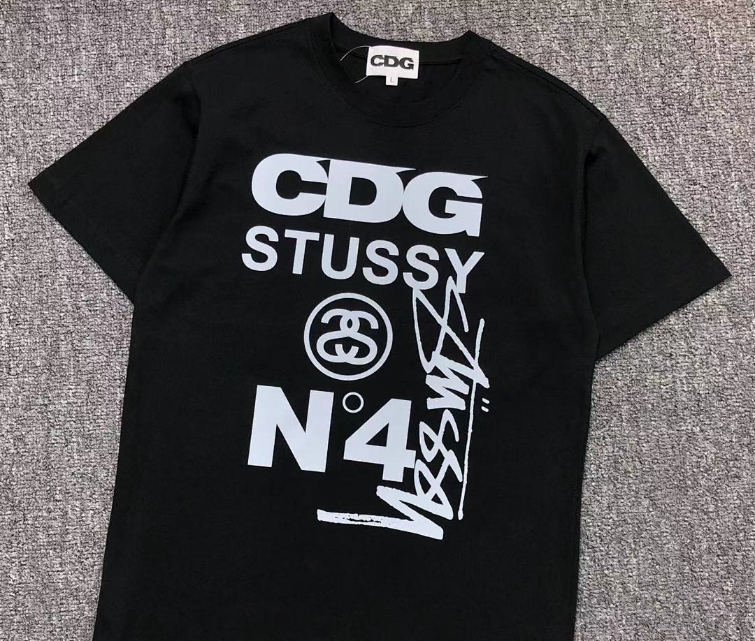 Comme des Garcons 108 CDG STUSSY T-SHIRT - Image 6
