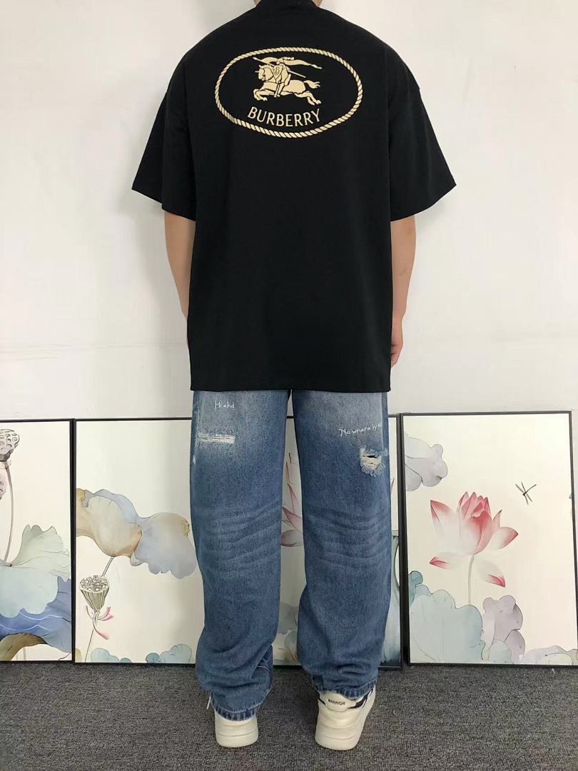 Burberry 108 B⭐R⭐E⭐RY T-SHIRT 521176119 (Im 170Cm 60Kg I Wear Size M In The Phot) - Image 4