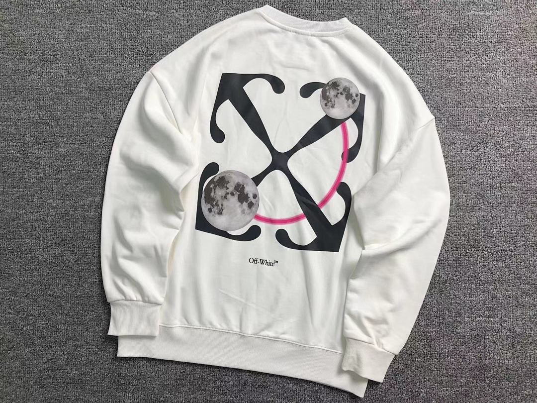 Off-White 136 OFF-WHITE (WHITE HOODIE) - Image 9