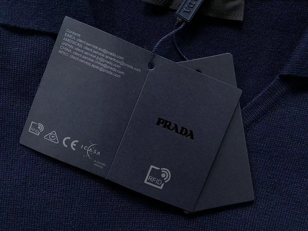 Prada 188 P⭐A⭐A POLO 3204280621 (Im 170Cm 60Kg I Wear Size M In The Phot) - Image 16