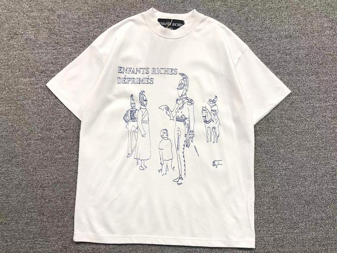 Chanel 85 ENFANTS RICHES DEPRIMES T-SHIRT 42012426162 (Im 170Cm 55Kg I Wear Size S In The Phot) - Image 5