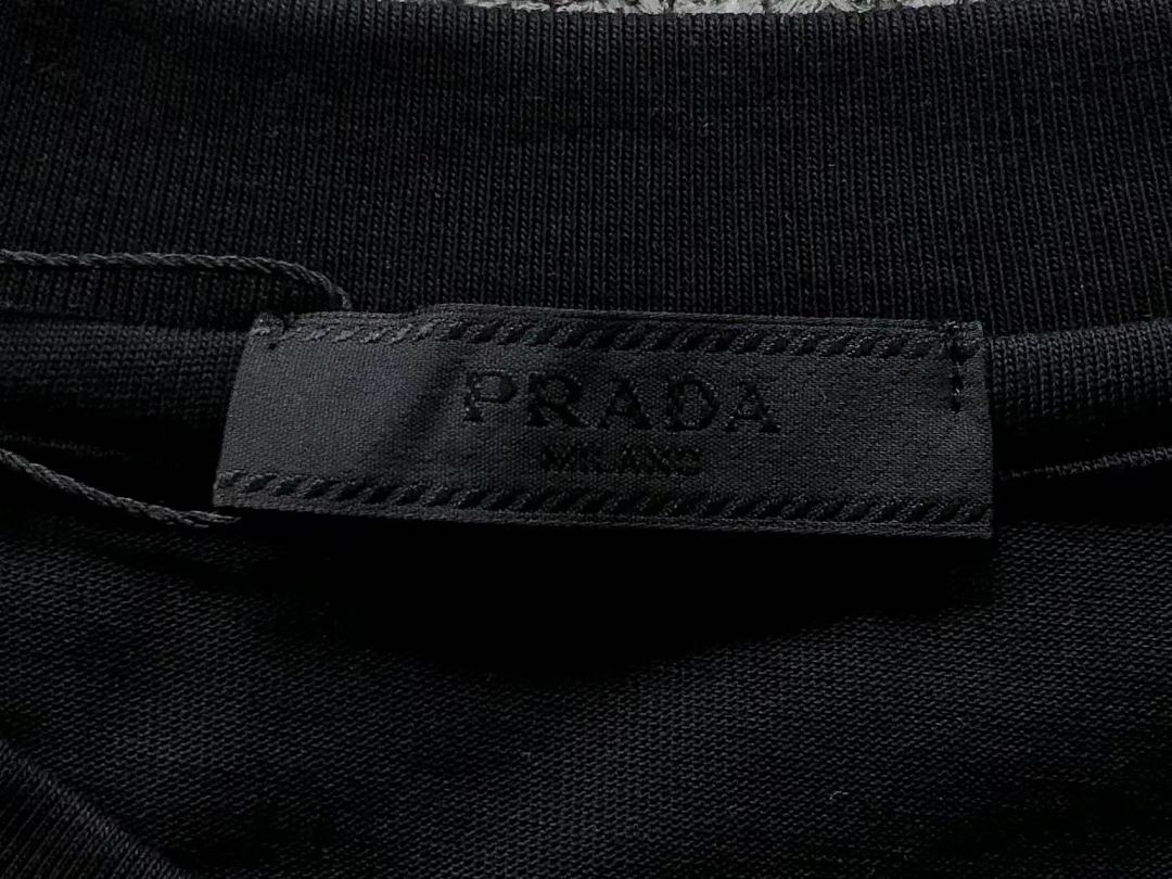 Prada 125 P⭐A⭐A T-SHIRT 2208021715 (Im 170Cm 60Kg I Wear Size S In The Phot) - Image 18