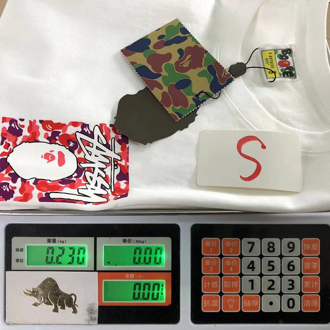 Bape 78 BAPE STUSSY T-SHIRT 1102090442 (Im 170Cm 55Kg I Wear Size S In The Phot) - Image 58