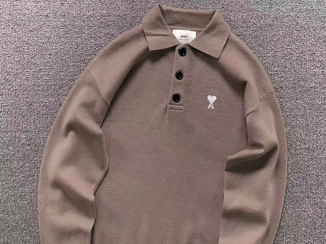 AMI 115 AMI SWEATER 510180788 (Im 170Cm 60Kg I Wear Size S In The Phot) - Image 12
