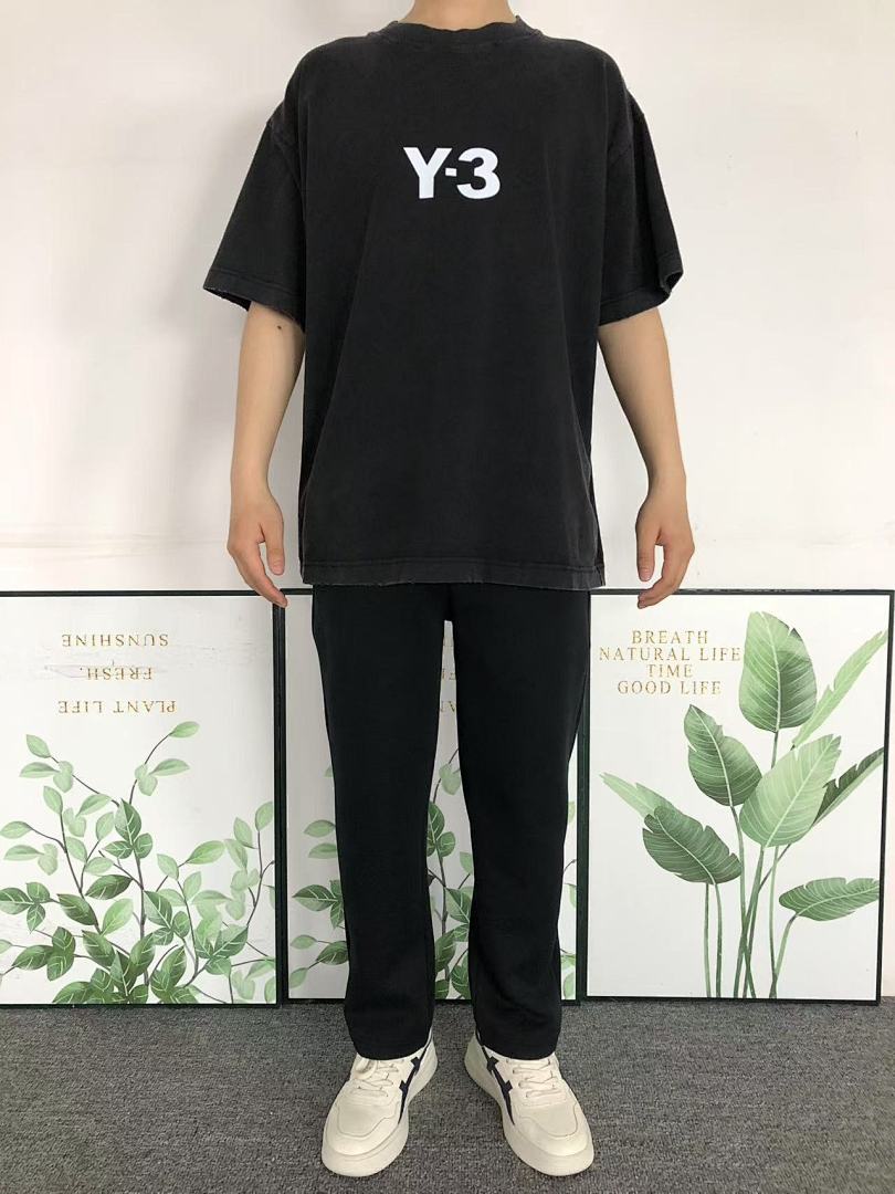 Y-3 128 Y-3 T-SHIRT 213041921 (Im 170Cm 55Kg I Wear Size L In The Phot) - Image 3