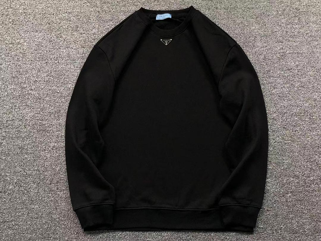 Prada 98 P⭐A⭐A HOODIE 1110310132 (Im 170Cm 60Kg I Wear Size 2XL In The Phot) - Image 7