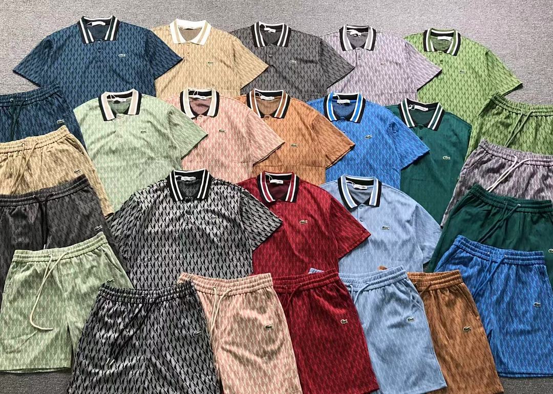 Unbranded 168 LACOSTE POLO SHORTS 3206101820 (Im 170Cm 60Kg I Wear Size L In The Phot) - Image 8