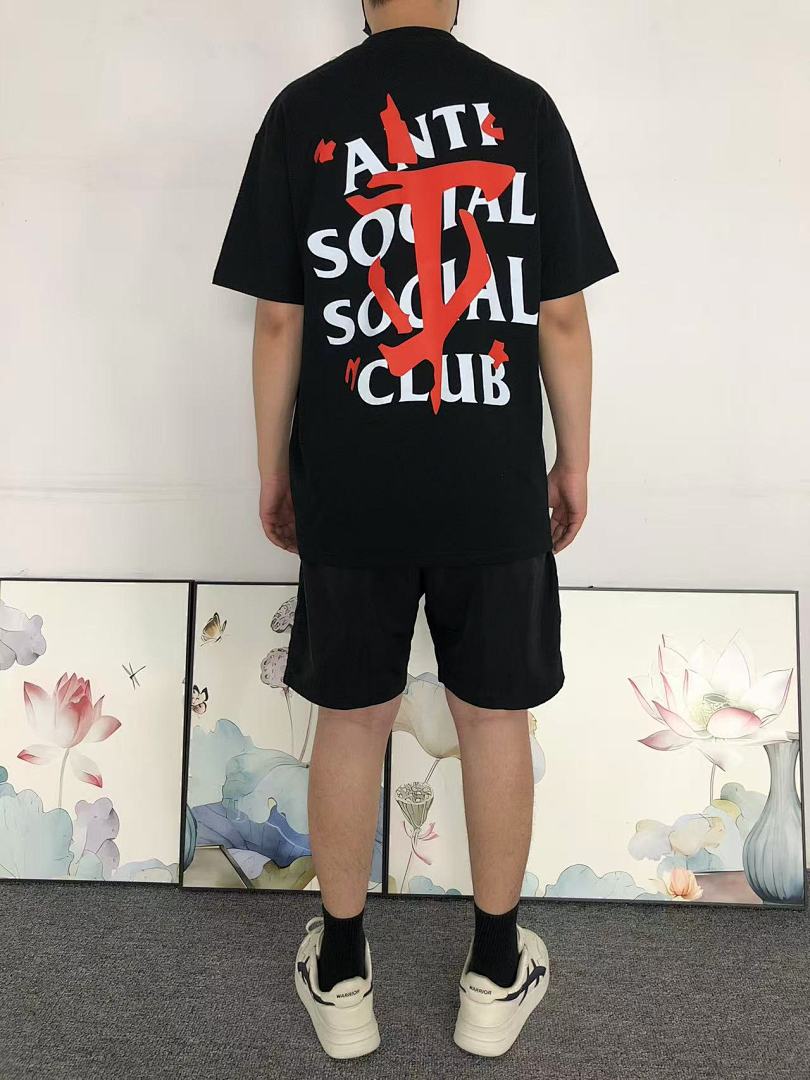 Christian Louboutin 85 ANTI SOCIAL CLUB T-SHIRT 3108270802 (Im 170Cm 60Kg I Wear Size L In The Phot) - Image 4