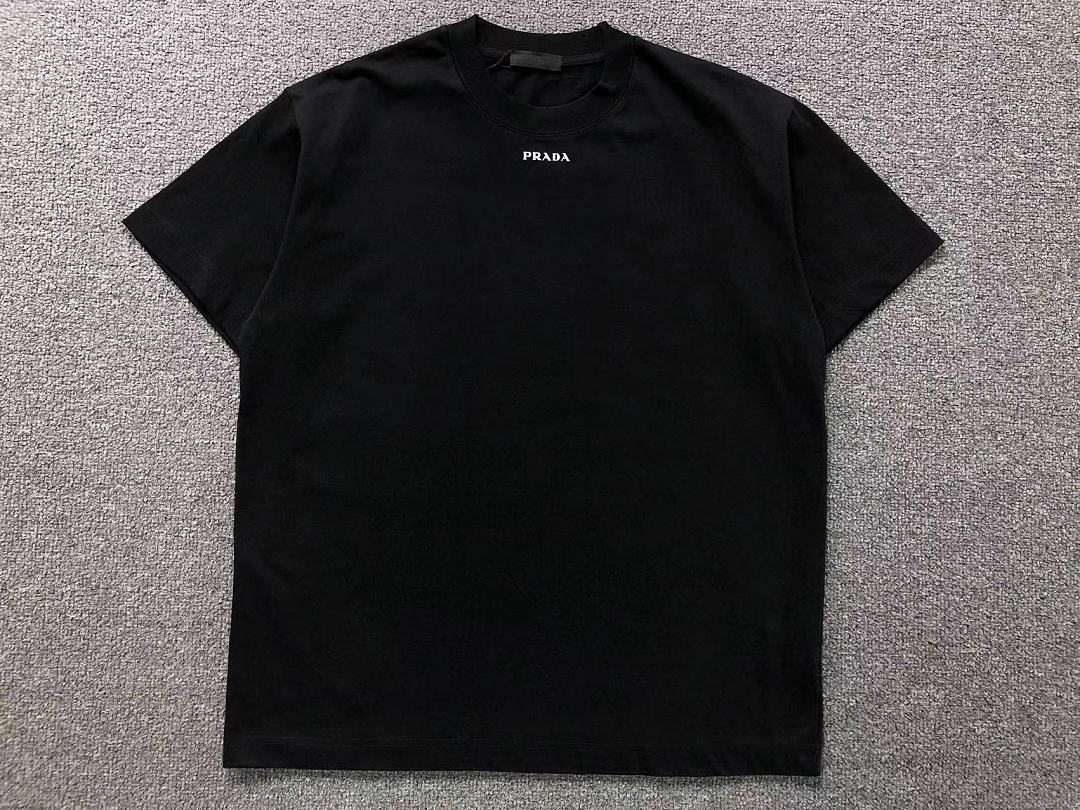 Prada 108 P⭐A⭐A T-SHIRT 42042901133 (Im 170Cm 60Kg I Wear Size 2XL In The Phot) - Image 9