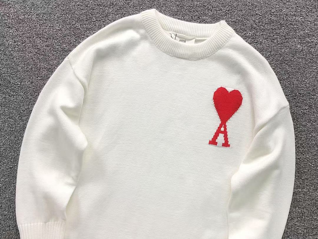 AMI 218 AMI SWEATER 21121901001 (Im 170Cm 60Kg I Wear Size S In The Phot) - Image 9