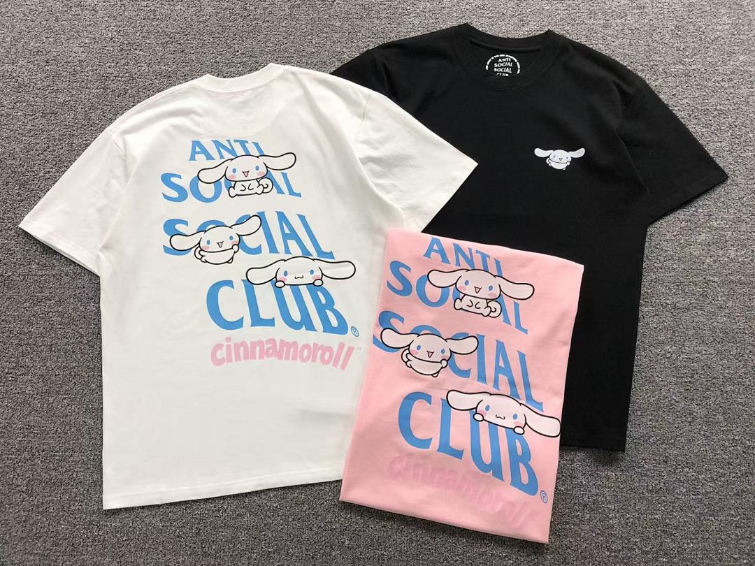 Christian Louboutin 85 ANTI SOCIAL CLUB T-SHIRT 3106261302 (Im 170Cm 55Kg I Wear Size L In The Phot) - Image 5