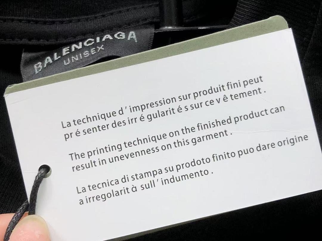 Balenciaga 118 B⭐L⭐⭐⭐IA⭐A T-SHIRT 33203241421 (Im 170Cm 60Kg I Wear Size S In The Phot) - Image 21