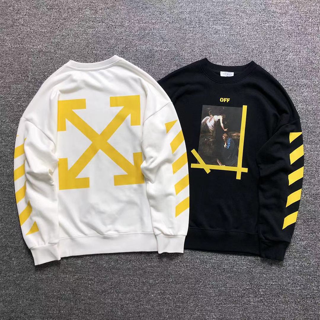 Off-White 136 OFF-WHITE (WHITE HOODIE)