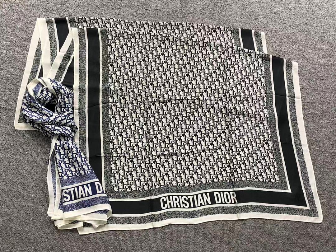 Dior 68 D⭐O⭐ SCARF 2203170476 (Long 180CM* Wide 90CM*) - Image 2