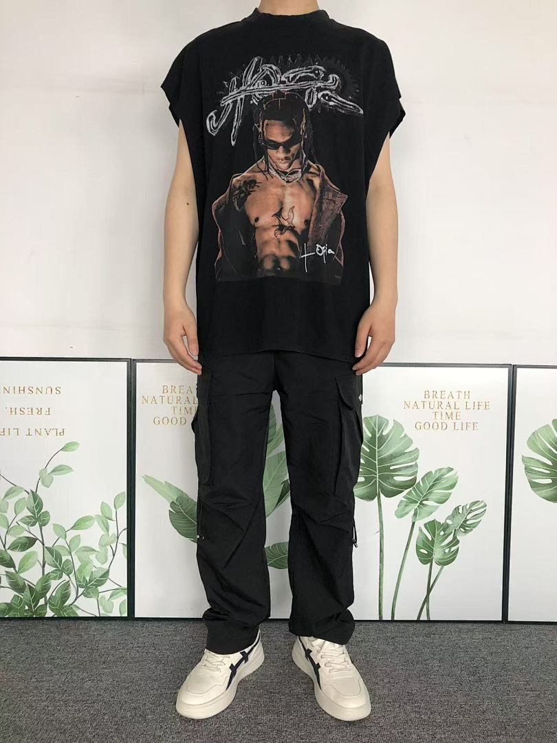 Travis Scott 108 VINTAGE TRAVIS SCOTT VEST 504051717 (Im 170Cm 55Kg I Wear Size M In The Phot) - Image 3