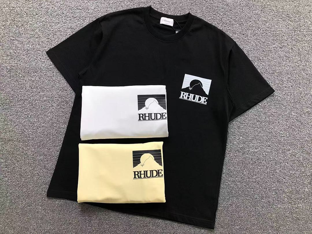 Rhude 98 RHUDE T-SHIRT 3204071817 (Im 170Cm 60Kg I Wear Size S In The Phot) - Image 20