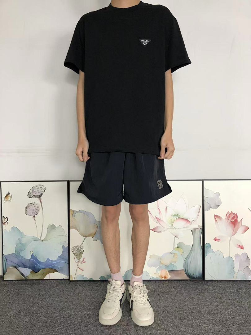 Prada 128 P⭐A⭐A T-SHIRT 3203051421 (Im 170Cm 60Kg I Wear Size S In The Phot) - Image 3