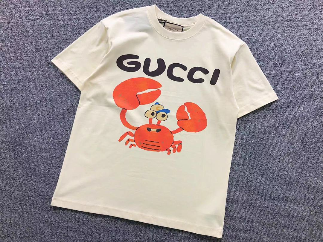 Gucci 85 G⭐C⭐I T-SHIRT 5231968101 (Im 170Cm 60Kg I Wear Size S In The Phot) - Image 6