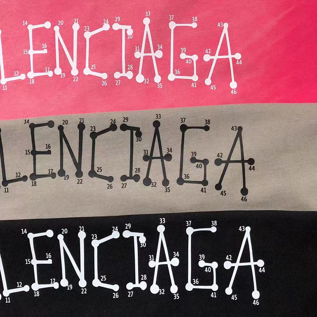Balenciaga 128 B⭐L⭐⭐⭐IA⭐A T-SHIRT 213041321 (Im 170Cm 55Kg I Wear Size L In The Phot) - Image 23