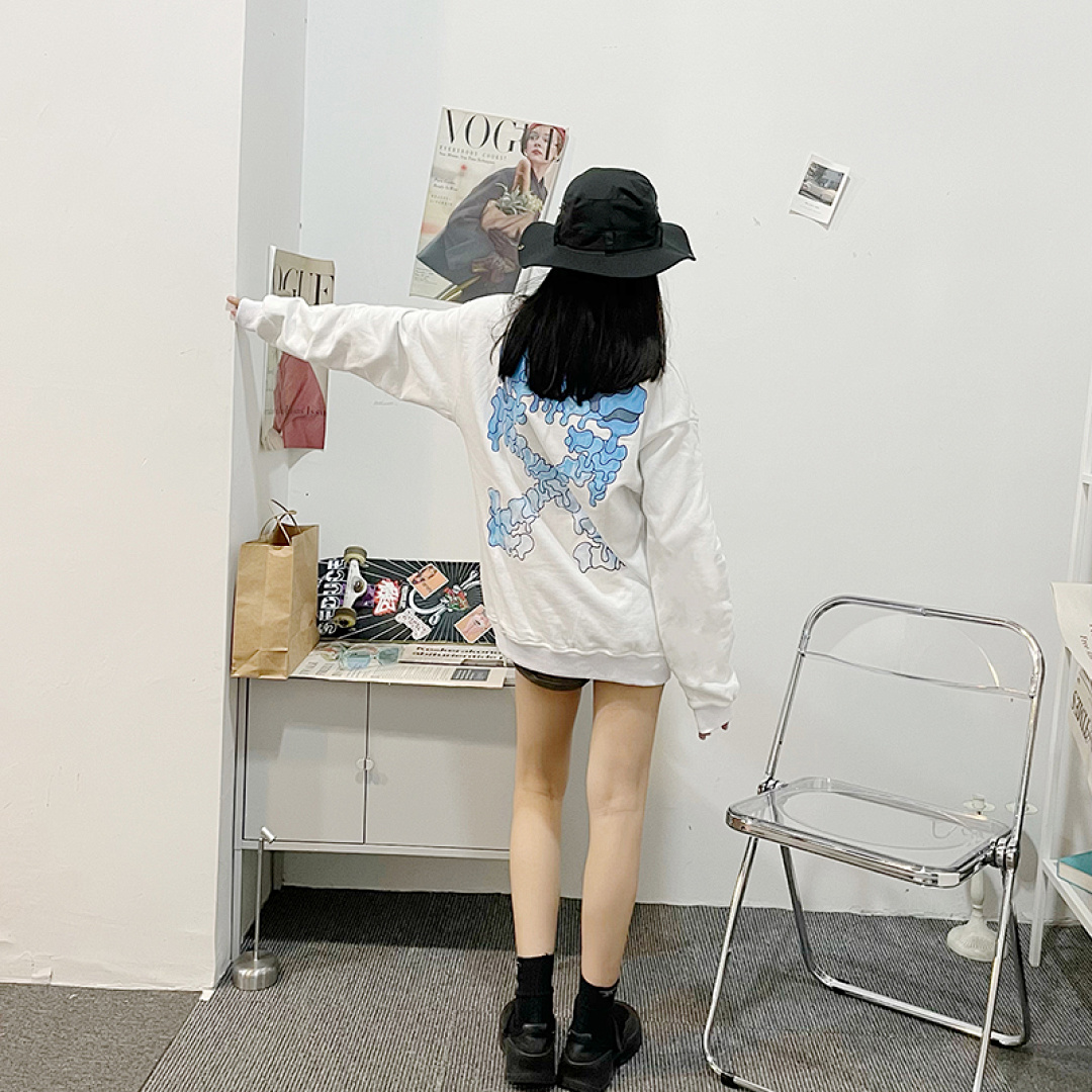 Off-White 98 OFF-WHITE (WHITE HOODIE) - Image 46