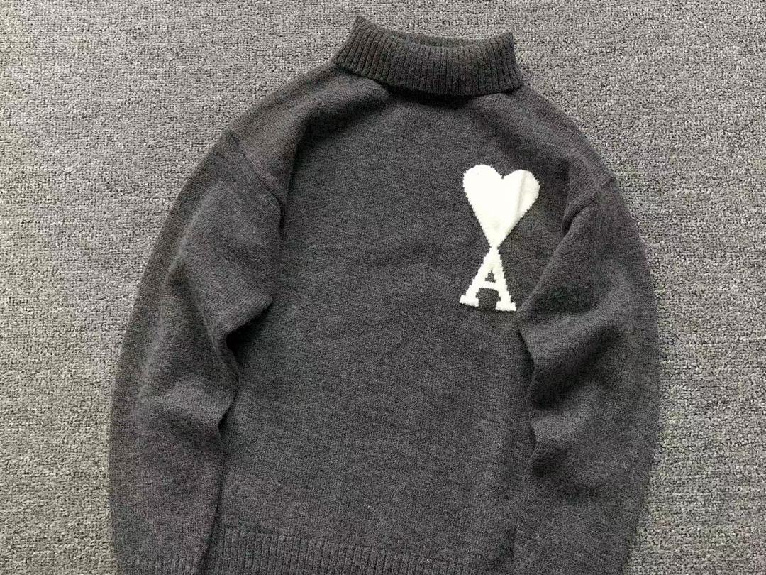 AMI 158 AMI SWEATER 21101102125 (Im 170Cm 60Kg I Wear Size M In The Phot) - Image 31