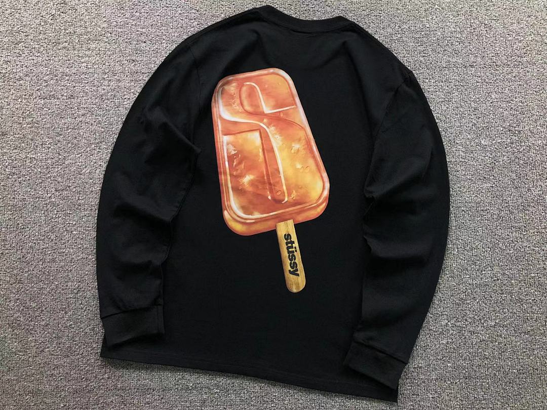 Stussy 95 STUSSY LONG SLEEVED 582001123 (Im 170Cm 60Kg I Wear Size M In The Phot) - Image 8