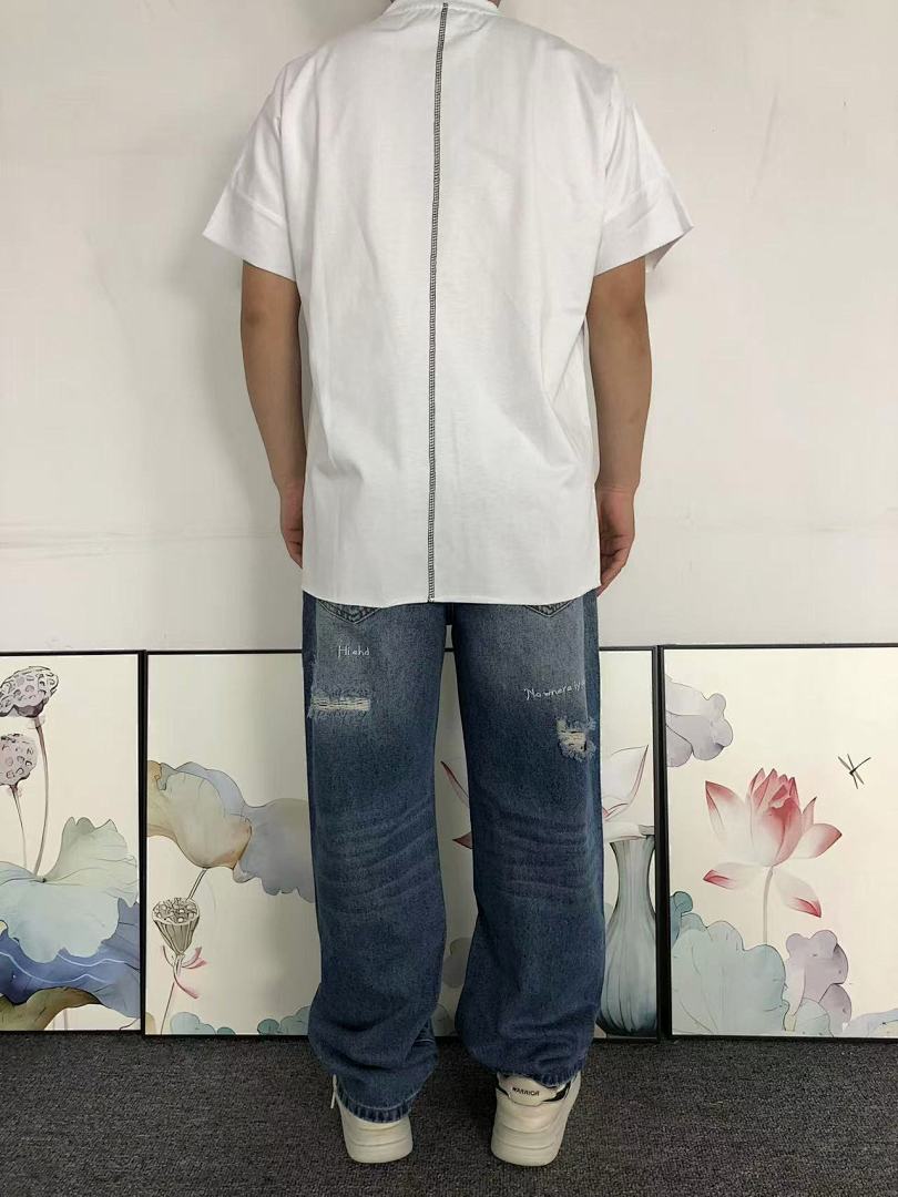 Chanel 88 ENFANTS RICHES DEPRIMES T-SHIRT 5211711162 (Im 170Cm 60Kg I Wear Size S In The Phot) - Image 4
