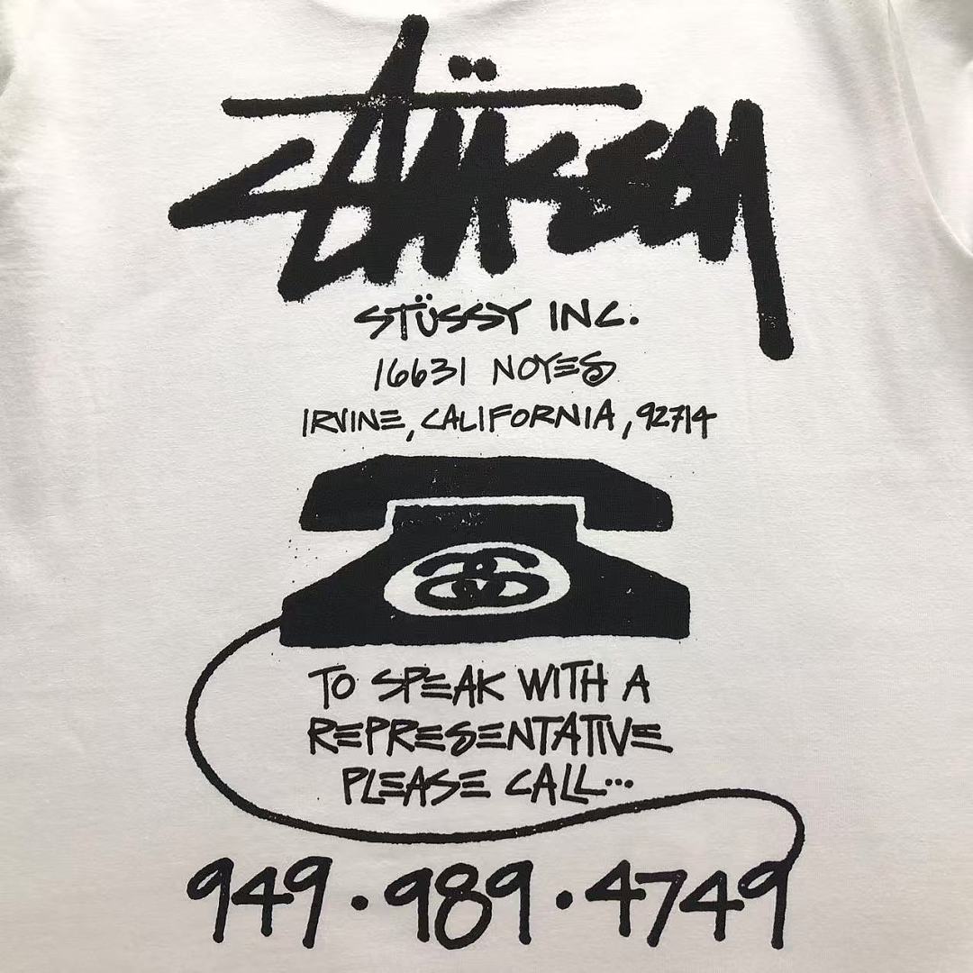 Stussy 128 STUSSY T-SHIRT 22052522001 (Im 170Cm 60Kg I Wear Size M In The Phot) - Image 9