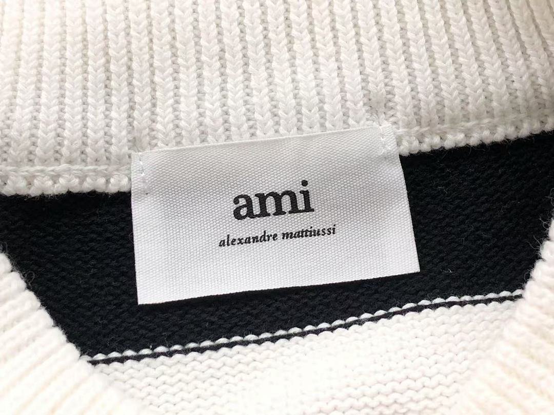 AMI 178 AMI SWEATER 4106262377 (Im 170Cm 60Kg I Wear Size S In The Phot) - Image 16