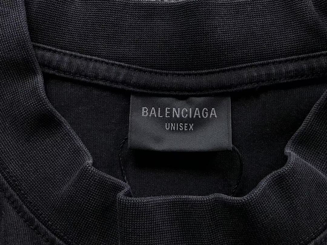 Balenciaga 128 B⭐L⭐⭐⭐IA⭐A T-SHIRT 3108081721 (Im 170Cm 60Kg I Wear Size S In The Phot) - Image 14