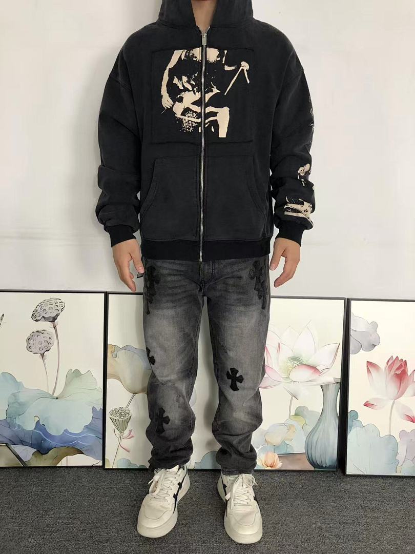 Chanel 178 ENFANTS RICHES DEPRIMES HOODIE 5211260162 (Im 170Cm 60Kg I Wear Size S In The Phot) - Image 3