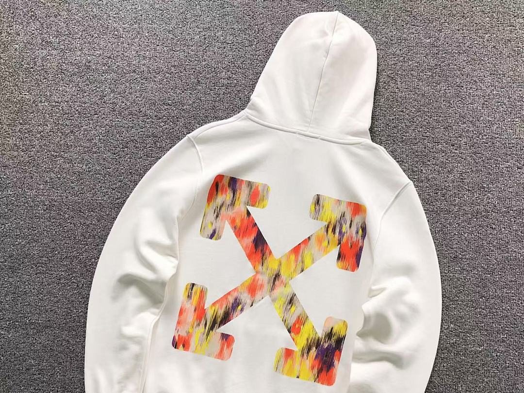 Off-White 175 OFF-WHITE (WHITE HOODIE) - Image 14