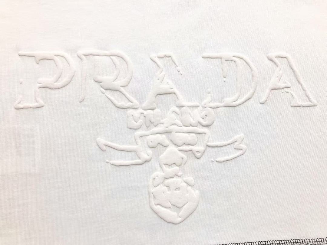 Prada 126 P⭐A⭐A T-SHIRT 213052221 (Im 170Cm 55Kg I Wear Size XS In The Phot) - Image 15