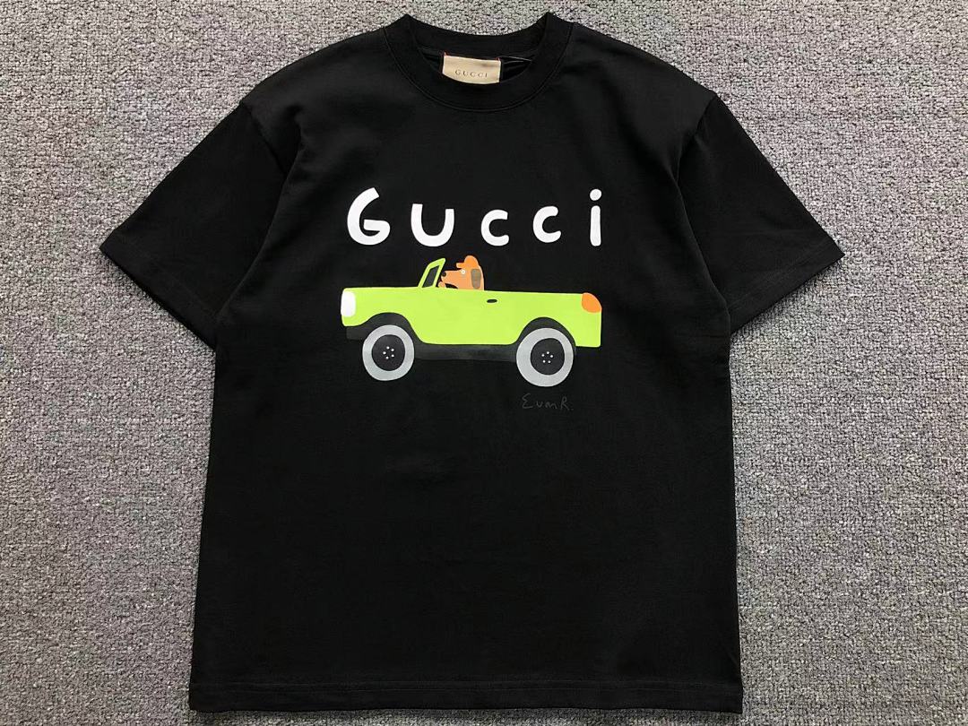 Gucci 85 G⭐C⭐I T-SHIRT 5231975101 (Im 170Cm 60Kg I Wear Size S In The Phot) - Image 5